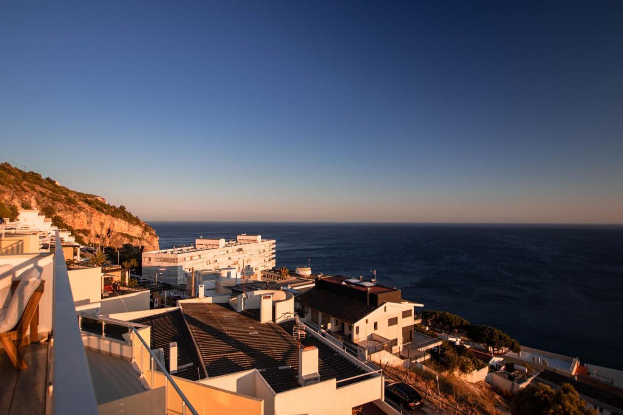 Lovely Sea View Apartment Sesimbra Bagian luar foto